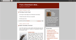 Desktop Screenshot of cinewhore.blogspot.com