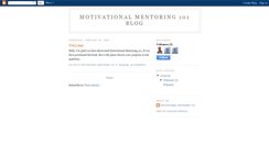 Desktop Screenshot of motivationalmentoring101blog.blogspot.com