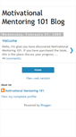 Mobile Screenshot of motivationalmentoring101blog.blogspot.com