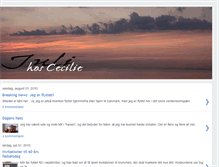Tablet Screenshot of chezcecilie.blogspot.com
