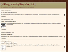 Tablet Screenshot of iphoneappdevelopment.blogspot.com