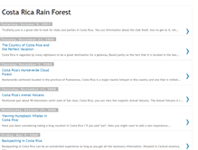 Tablet Screenshot of costaricarainforest.blogspot.com