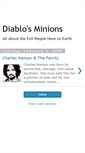 Mobile Screenshot of diablosminions.blogspot.com