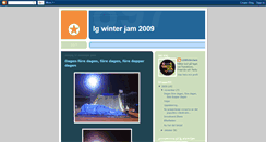 Desktop Screenshot of lgwinterjam.blogspot.com