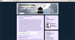 Desktop Screenshot of baptist-girl.blogspot.com