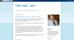 Desktop Screenshot of getwelljan.blogspot.com