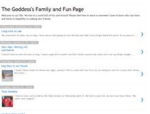 Tablet Screenshot of familyfunpage.blogspot.com