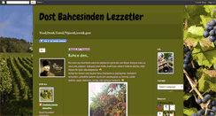 Desktop Screenshot of dostbahcesindenlezzetler.blogspot.com