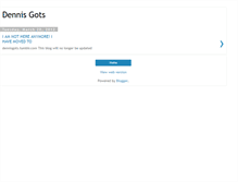 Tablet Screenshot of dennisgotshairblog.blogspot.com