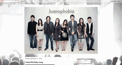 Desktop Screenshot of juanophobia.blogspot.com