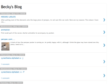Tablet Screenshot of beckywheeler-feed-noise.blogspot.com