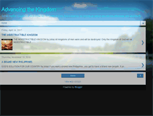 Tablet Screenshot of jrdiaz-advancingthekingdom.blogspot.com