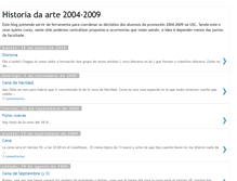 Tablet Screenshot of historiadaarte09.blogspot.com