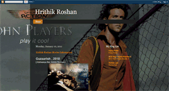 Desktop Screenshot of h-hrithik-roshan.blogspot.com