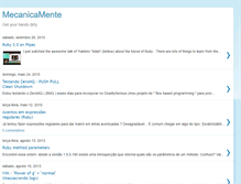 Tablet Screenshot of mecanicamente.blogspot.com