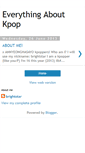 Mobile Screenshot of kpop-muzik.blogspot.com