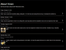 Tablet Screenshot of aboutvivien.blogspot.com