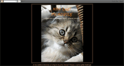 Desktop Screenshot of monchatfrimousse.blogspot.com