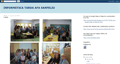 Desktop Screenshot of escolasanfeliu2.blogspot.com