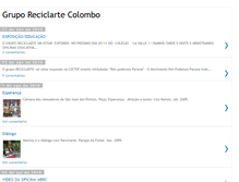 Tablet Screenshot of gruporeciclartecolombo.blogspot.com