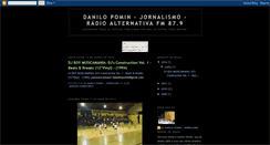 Desktop Screenshot of danilopominjornalismo.blogspot.com