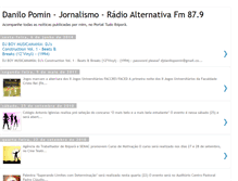 Tablet Screenshot of danilopominjornalismo.blogspot.com