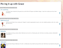 Tablet Screenshot of gracedoespinup.blogspot.com