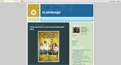 Desktop Screenshot of la-pindonga.blogspot.com