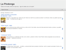 Tablet Screenshot of la-pindonga.blogspot.com