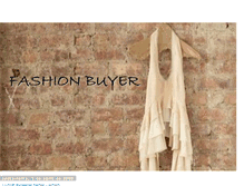 Tablet Screenshot of fashionbuyer.blogspot.com