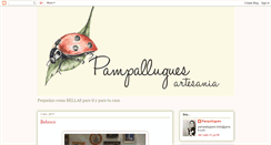 Desktop Screenshot of pampalluguesbytrish.blogspot.com