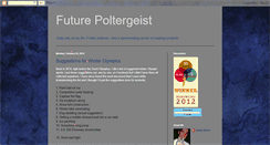 Desktop Screenshot of futurepoltergeist.blogspot.com