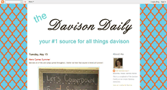 Desktop Screenshot of davison-daily.blogspot.com