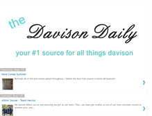 Tablet Screenshot of davison-daily.blogspot.com