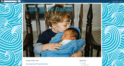 Desktop Screenshot of littlesurferbaby.blogspot.com