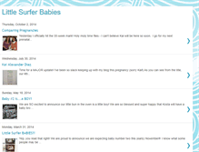 Tablet Screenshot of littlesurferbaby.blogspot.com