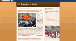 Desktop Screenshot of garabatodeubaldo.blogspot.com