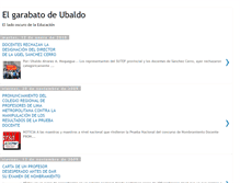 Tablet Screenshot of garabatodeubaldo.blogspot.com