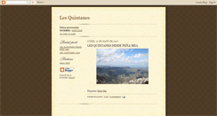 Desktop Screenshot of lesquintanes.blogspot.com