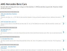 Tablet Screenshot of amgcars.blogspot.com