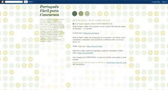 Desktop Screenshot of portuguesfacilparaconcursos.blogspot.com