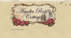 Desktop Screenshot of ameliacottage.blogspot.com