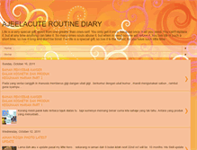 Tablet Screenshot of ajeelacute.blogspot.com