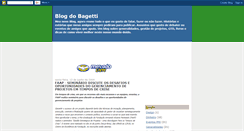 Desktop Screenshot of blogdobagetti.blogspot.com