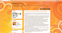 Desktop Screenshot of nananysblog.blogspot.com