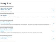 Tablet Screenshot of disney-stars1.blogspot.com
