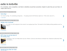 Tablet Screenshot of exileinknitville.blogspot.com
