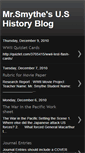 Mobile Screenshot of mrsmytheushistory.blogspot.com