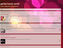 Tablet Screenshot of jamila-hood.blogspot.com