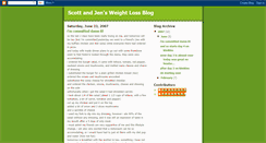 Desktop Screenshot of ourweightlossblog.blogspot.com